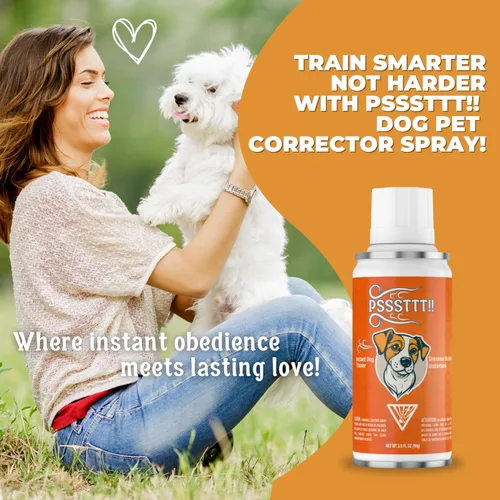 Miniatura 4 de PSSSTTT - Aerosol para perros, 3.5 onzas líquidas (3.49 oz), entrenamiento eficaz de comportamiento para perros, corrector de perro disuasorio
