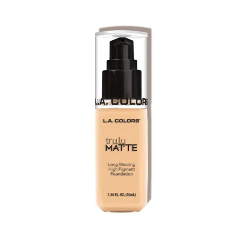 Miniatura 27 de L.A. Colors Base Mate Verdadera, Bronceado Profundo CLM361 (Paquete de 2)