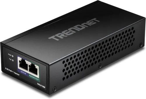Miniatura 14 de TRENDnet Inyector Gigabit PoE++, Convertir un puerto no PoE a un puerto Gigabit PoE++ (15.4W), (30W), o (95W), hasta 328.1 ft (328 pies), fuente