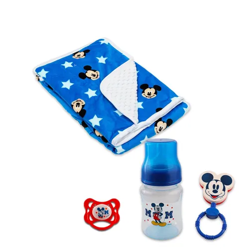 Miniatura 2 de Disney Mickey Mouse - Juego de regalo para bebé, regalos de baby shower para niños, neutro, paquete de 12 piezas esenciales para recién nacidos