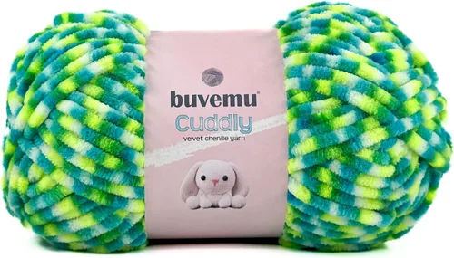 Miniatura 15 de Hilo de felpilla de terciopelo, súper suave y esponjoso, para tejer, hacer manualidades, color amigurumi, duradero para el desprendimiento, 3.53