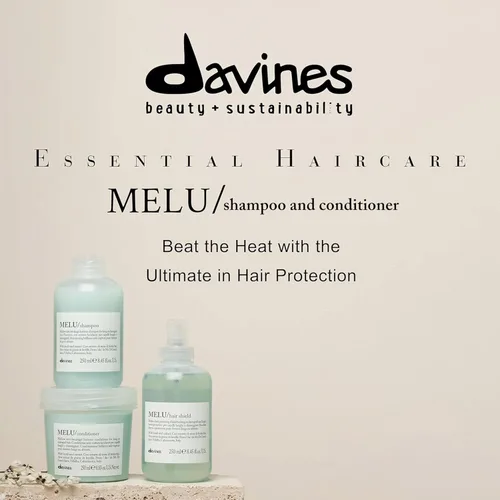 Miniatura 2 de Davines Champú MELU, limpieza antirotura para cabello largo o dañado