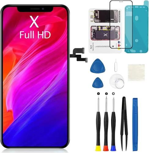 Miniatura 21 de para iPhone Xs Kit de reemplazo de pantalla FHD pantalla LCD 3D táctil digitalizador para modelo A1920 A2097 A2098 A2100 5.8 pulgadas