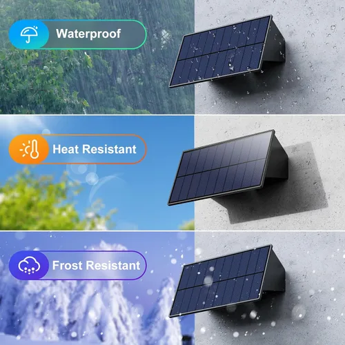 Miniatura 5 de 4 Pack Solar Powered Wall Lights for Outside Up and Down Fence Mount LED Outdoor Decorative Waterproof Lamps for Porch, Deck, Patio, Yard, Garden, 4