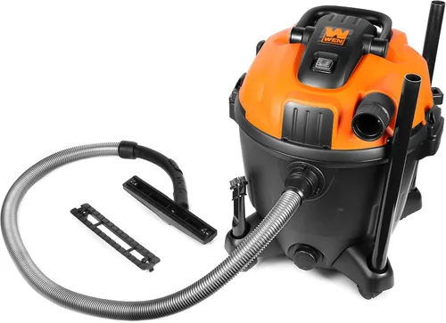 Miniatura 6 de WEN VC4710 Aspiradora y soplador portátil HEPA para seco y húmedo de 10 amperios, 5 galones con filtro de 0.3 micrones, manguera y accesorios