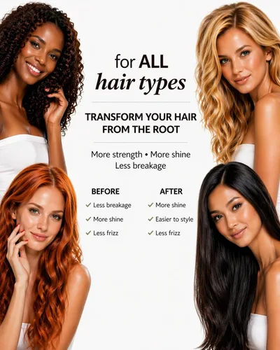 Miniatura 6 de Set de champú y acondicionador para el crecimiento y reparación del cabello con romero, minoxidil, biotina, argán y queratina - eLANCÉ Strong + Soft