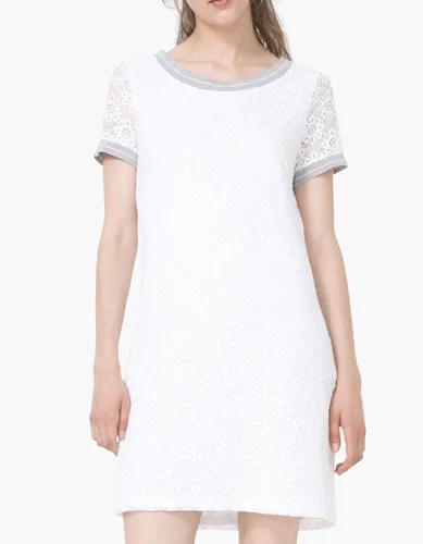 Miniatura 2 de Desigual Vestido Basico Mujer, Blanco