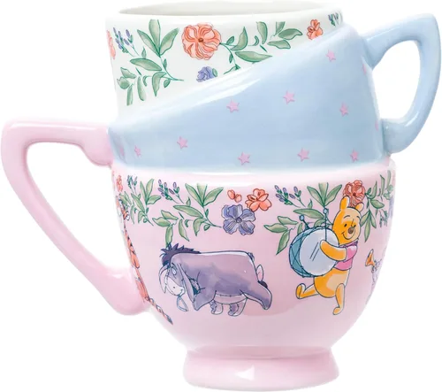 Miniatura 6 de Silver Buffalo Disney Winnie the Pooh Is It Monday Already With Eeyore - Taza de cerámica cónica, 18 onzas