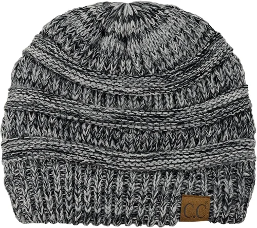 Miniatura 267 de C.C Trendy Warm Chunky Soft Stretch Cable Knit Beanie