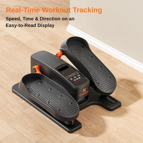 Miniatura 7 de Under Desk Elliptical Machine, Electric Elliptical Leg Exerciser While Sitting for Seniors As Seen on TV, Quiet Portable Seated Pedal Exerciser for