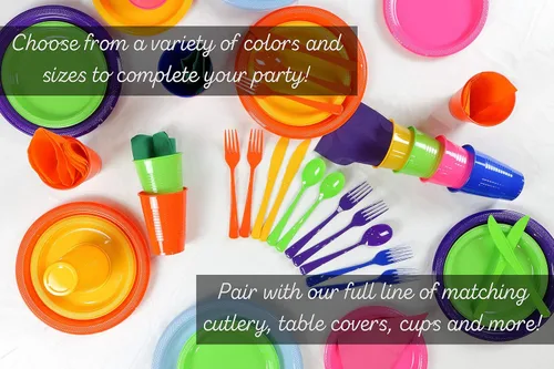 Miniatura 4 de Exquisite Paquete de 12 manteles de plástico con globos impresos, mantel de plástico desechable para fiesta de cumpleaños, 12
