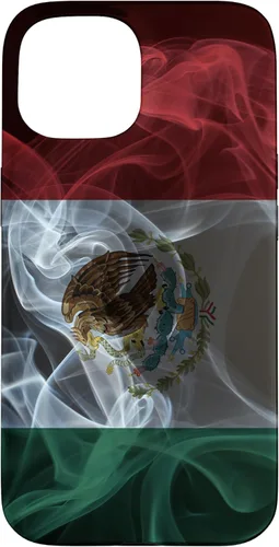 Miniatura 6 de iPhone 11 Smoky Mexico Flag - Funda de orgullo mexicano estilo humo