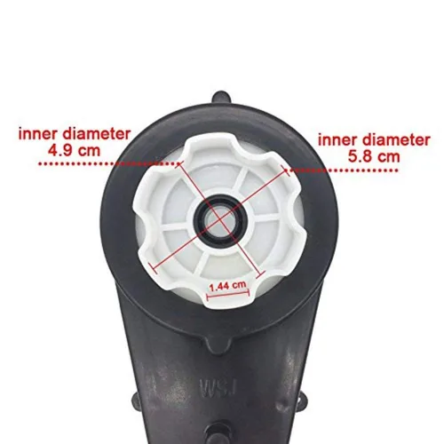 Miniatura 2 de Caja de cambios 24V555 de 18000RPM con motor de CC de 24 V para niños, piezas de automóvil, SUV, motor eléctrico con caja de engranajes RS550 de 24