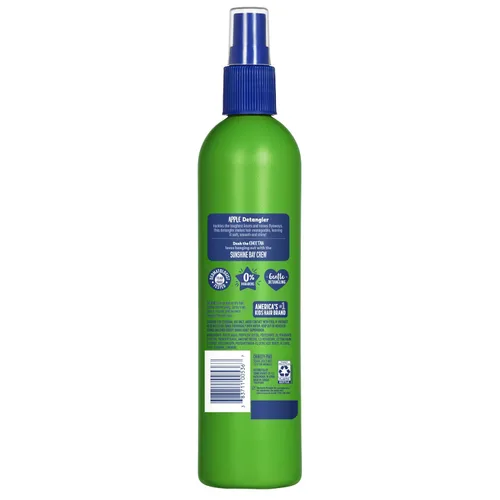Miniatura 6 de Suave Spray desenredante de manzana para niños, acondicionador sin desgarros para niños, suaviza y domina los nudos para un cabello suave