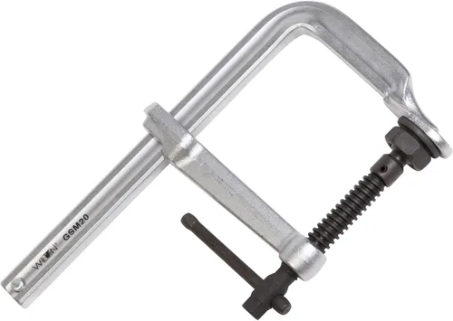 Wilton Abrazadera F de servicio pesado, apertura de 8", garganta de 5-1/2", 2660 Lbs. fuerza de sujeción (GSM20)