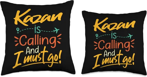 Miniatura 3 de Funny Kazan Travel Shirt CO. Kazan is Calling and I Must Go-Russia Traveling Lover - Almohada de 16 x 16 pulgadas, multicolor