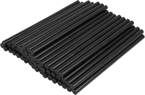 X AUTOHAUX 50 unidades de 0.276 in x 5.906 in barras de pegamento caliente auto cuerpo sin pintura eliminación de abolladuras reparación negro para