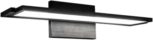 Miniatura 6 de WAC Lighting dweLED, línea de 18 pulgadas LED tocador de baño o lámpara de pared 3000K en aluminio cepillado