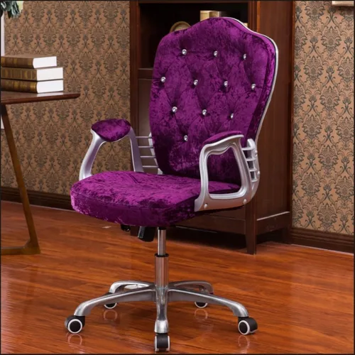 Miniatura 20 de QQXX Silla de oficina en casa, silla ergonómica de escritorio, silla de computadora con soporte lumbar, reposabrazos, silla ejecutiva giratoria