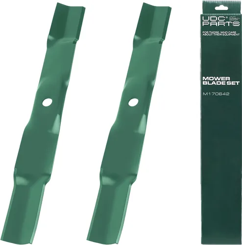 Miniatura 32 de UDC Parts GY20852 Hojas de corte de 48 pulgadas para John Deere D140 E140 S140 Z355E GX21784 GX21786 S170 E170 LA130 LA145 D160 S160 E160 E150 D155