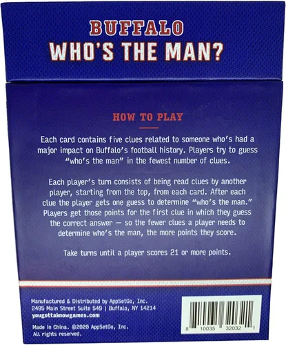 Miniatura 3 de You Gotta Know ¿Quién es el hombre? - Buffalo Football