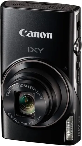 Cámara digital compacta Canon IXY 650 12x Zoom óptico IXY650 (BK) (Negro) (Reacondicionado)