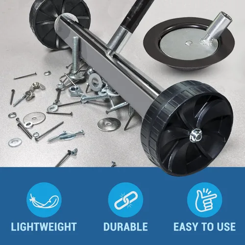 Miniatura 5 de Kit combinado de imán de liberación rápida 2 en 1, barredora magnética de 14 pulgadas y disco de 3 pulgadas para una fácil limpieza de residuos