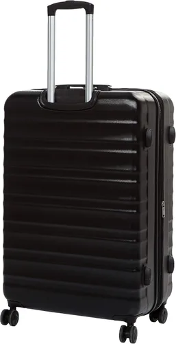 Miniatura 2 de Tienda Basics Equipaje de maleta expandible con ruedas rígidas Negro Spinner