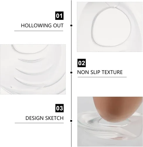 Miniatura 6 de Talones de gel para mujeres y hombres, almohadillas ortopédicas de cuña lateral para fascitis plantar, alivio del dolor de pies, plantillas de apoyo