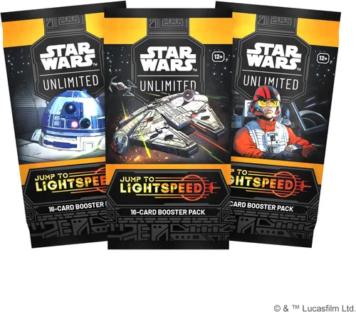 Miniatura 2 de Asmodee Star Wars: Unlimited TCG Jump to Lightspeed Booster Display (juego de 24 paquetes de refuerzo) - Juego de cartas coleccionables para niños