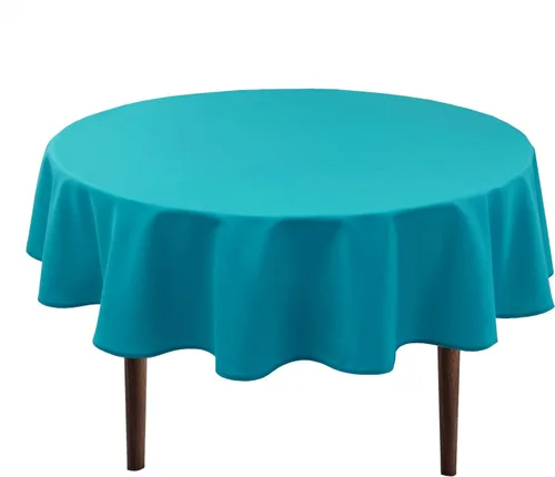 Miniatura 49 de Hiasan Mantel redondo de 30 pulgadas – Mantel de tela de poliéster impermeable resistente a las manchas a prueba de derrames, para comedor, cocina