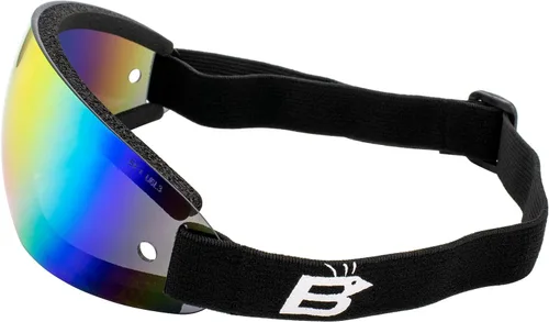 Miniatura 4 de Birdz Gafas de parasailing Wing Parasailing 2 pares con lente de espejo rojo ReflecTech de una pieza y lente de espejo azul
