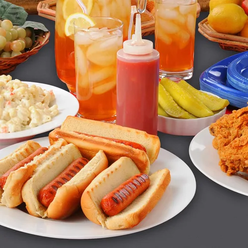 Miniatura 6 de Ruisita Juego de 3 piezas para mesa de picnic y banco, ajustable, mantel de vinilo gris, 72 pulgadas