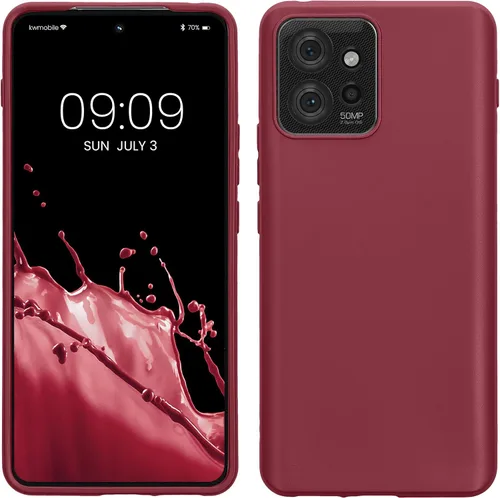 Miniatura 9 de kwmobile Funda compatible con Motorola ThinkPhone - Funda protectora de silicona TPU suave y delgada, color negro mate