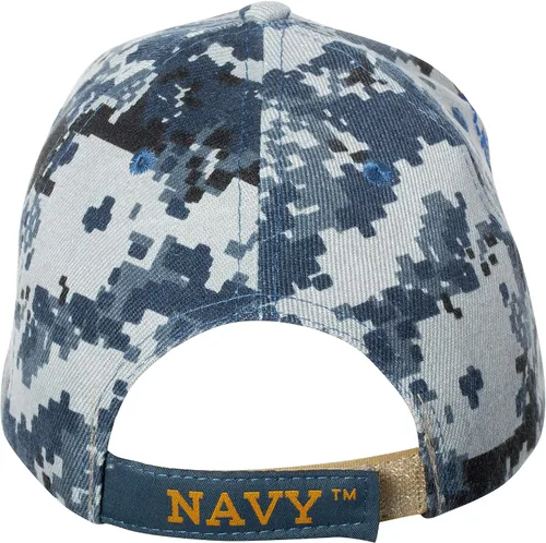 Miniatura 4 de Gorra de béisbol bordada con licencia oficial de la Marina de los Estados