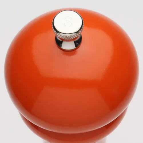 Miniatura 5 de Chef Specialties Molinillo de pimienta Windsor de 8 pulgadas y molino de sal, naranja mantequilla