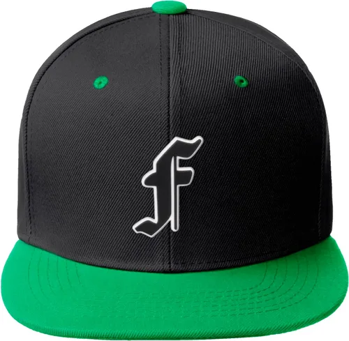 Miniatura 1245 de Daxton Gorra clásica con visera de billete plano con letras del alfabeto inglés antiguo de la A a la Z