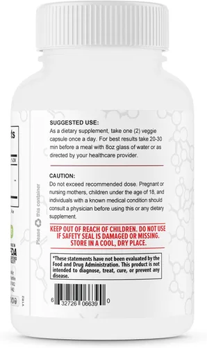 Miniatura 6 de Extracto de remolacha roja, 1300 mg por porción, suplemento de remolacha en polvo, 60 cápsulas, 1 mes, apto para veganos, fabricado en Estados Unidos