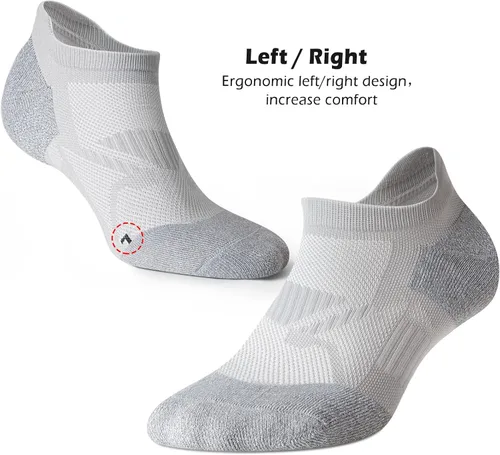 Miniatura 4 de Gonii Ankle Socks Womens Running No Show Socks Compression Athletic Low Socks 5-Pairs