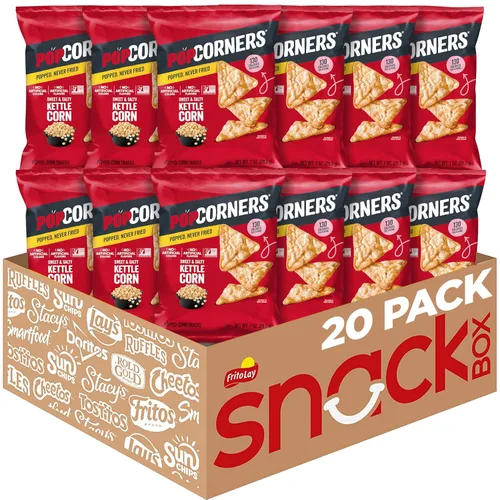 Miniatura 13 de PopCorners Snacks sin gluten, paquete variado de 3 sabores, bolsas de 1 onza (paquete de 20)
