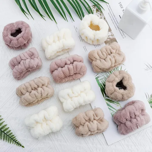 Miniatura 8 de WHAVEL Pulseras de lavado facial (6 pares), pulseras absorbentes de spa para lavar la cara, bandas de lavado, evitan que el líquido se derrame por