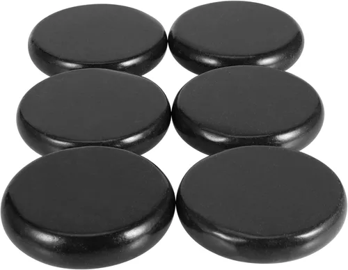 Miniatura 4 de JAPCHET 22 piedras de masaje de basalto grandes de 3.15 pulgadas, piedras de masaje de basalto para spa profesional o en casa, relajación, terapia