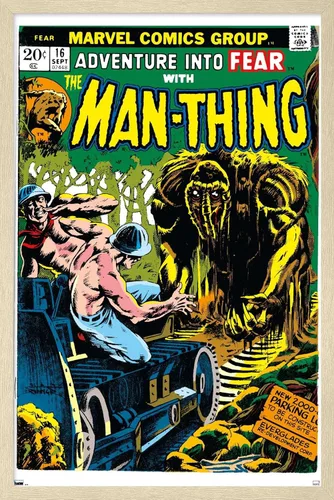 Miniatura 5 de Trends International Marvel Comics: Man-Thing #16 - Póster de pared, 34 pulgadas de largo x 22.4 W, versión premium sin marco