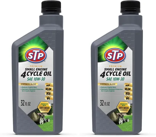 Miniatura 10 de STP Premium Aceite para motor pequeño de 4 ciclos, SAE10W-30 Aceite para motor pequeño, fórmula de cuidado del motor, reduce el desgaste