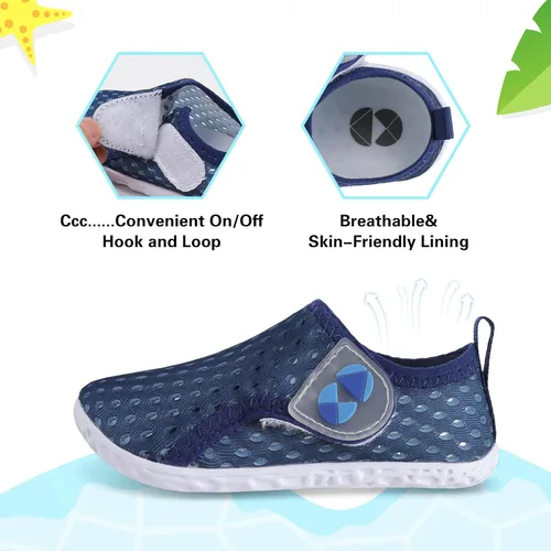 Miniatura 3 de Centipede Demon Zapatos de agua para niños y niñas, calcetines acuáticos descalzos para natación, playa, calcetines de verano, transpirables