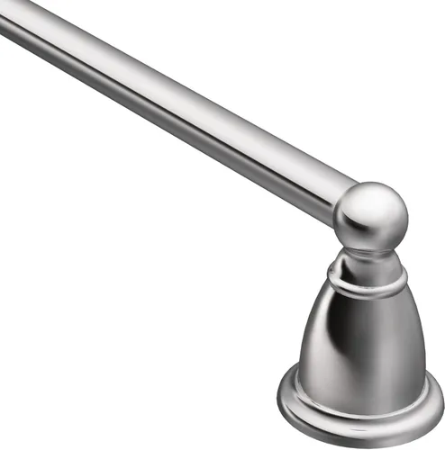 Moen YB2224CH Brantford Collection - Toallero individual para baño, 24 pulgadas, cromado