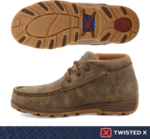 Miniatura 2 de Twisted X Chukka - Zapatos de conducción para mujer, Bombardeo