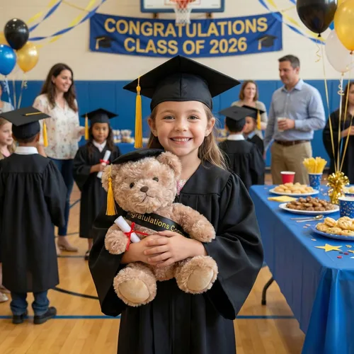 Miniatura 6 de WEIGEDU Oso de peluche de regalo de graduación con gorra, banda y diploma, regalo de graduación para niños, estudiantes, niños y niñas, 12 pulgadas