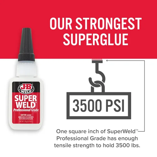 Miniatura 2 de J-B Weld 33120H SuperWeld - Pegamento transparente - 20 g