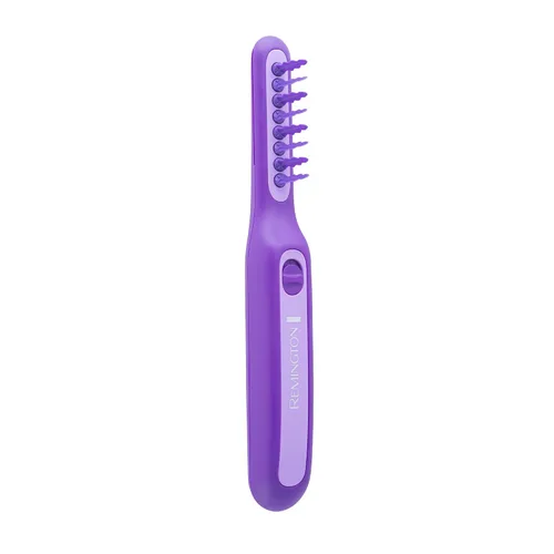 Remington DT7432 mojado o seco para manejar la melena, cepillo eléctrico con tapa para desenredar para niños y adultos, (pilas incluidas)
